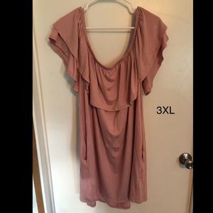 Off the shoulder dress